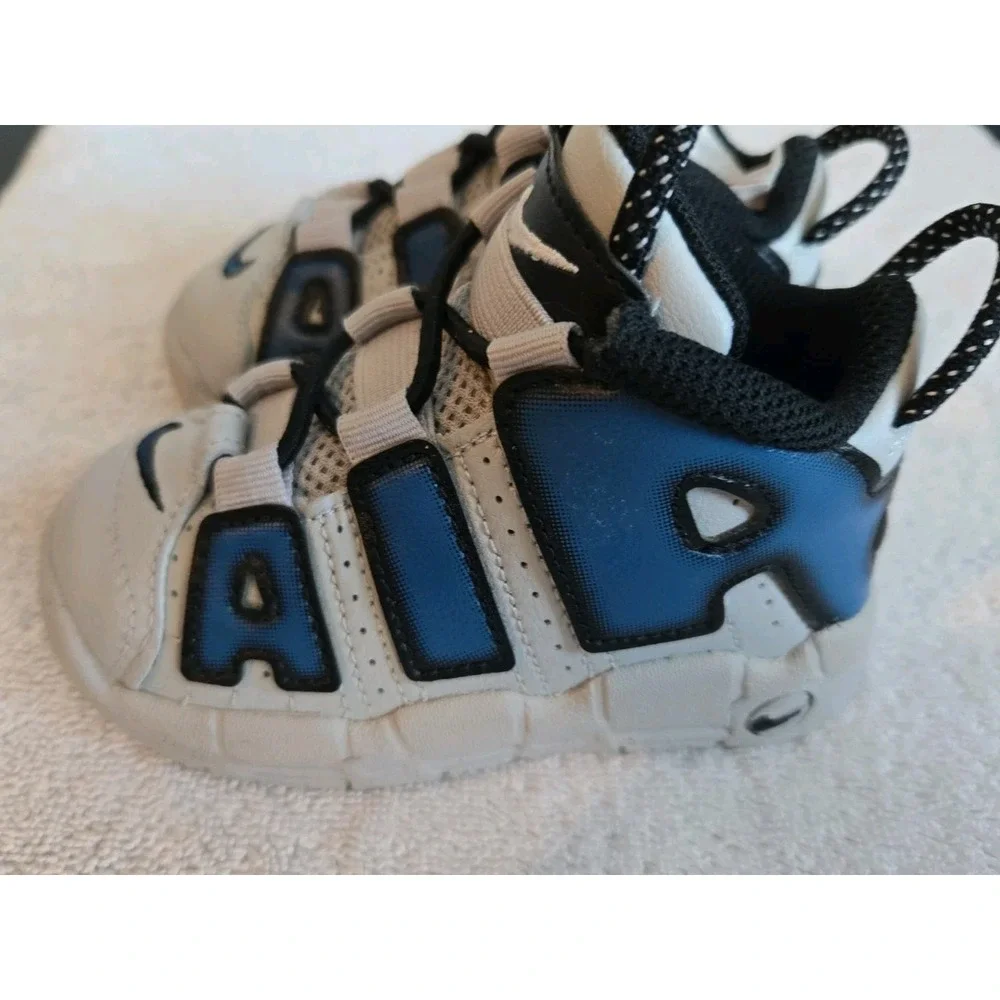 Nike Air More Uptempo 'Industrial Blue' Toddler Sneakers FJ1388-001- SZ 5 C